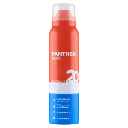 Panthen Plus, mousse rafraîchissante, panthénol 20%, 150 ml