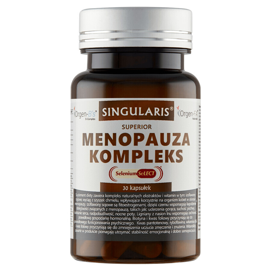 Singularis Superior Menopause Complex, 30 capsules