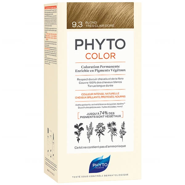 Phyto Phytocolor 9.3 - Colorazione Permanente Biondo Chiarissimo Dorato