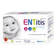 ENTitis Baby pour les nourrissons de plus de 6 mois et les enfants, go&#251;t fraise, 30 sachets