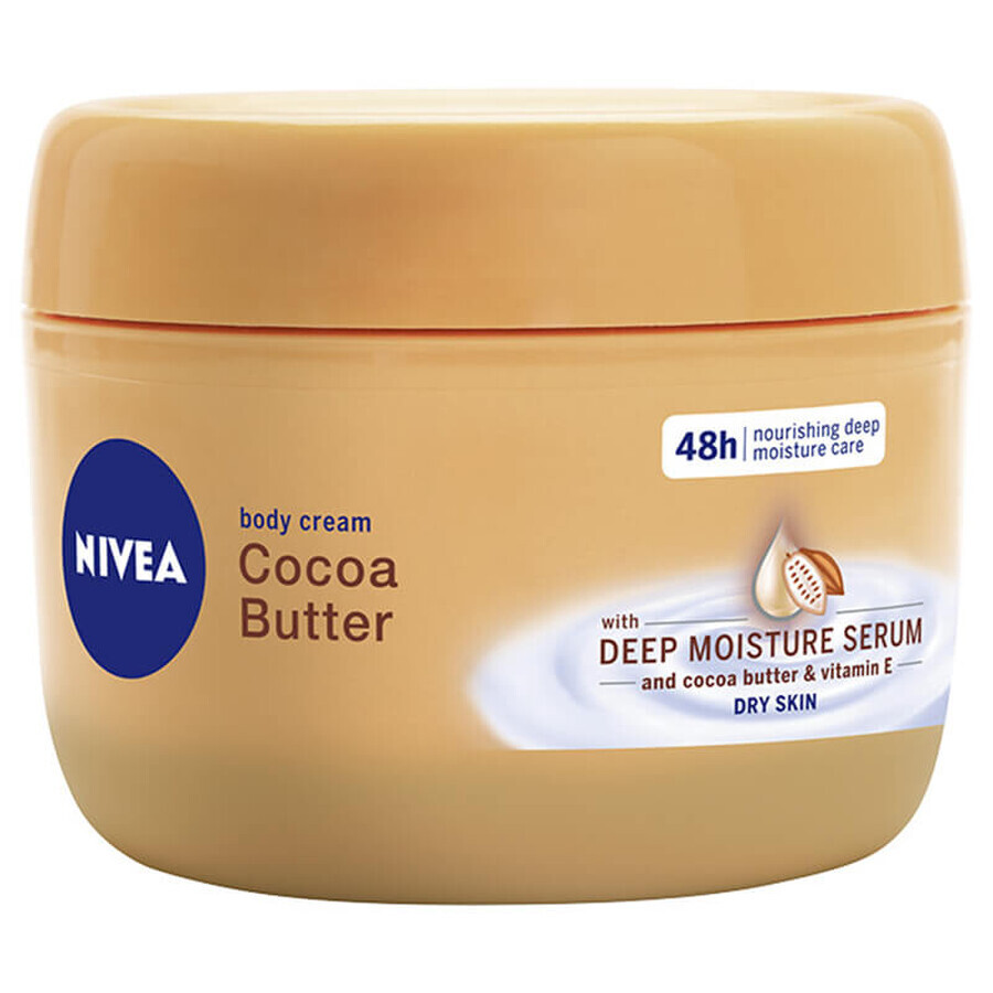 Nivea Cocoa Butter, beurre corporel nourrissant au beurre de cacao 250 ml