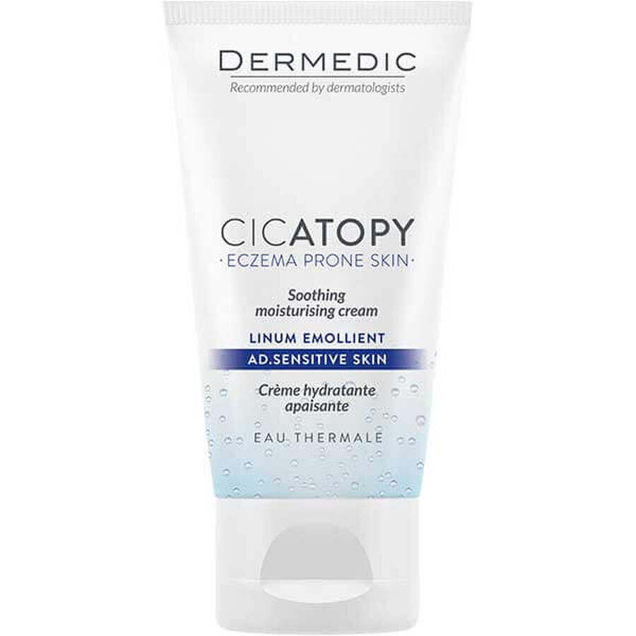 Dermedic Cicatopy, beruhigende Gesichtscreme, feuchtigkeitsspendend, trockene und atopische Haut, 50 ml