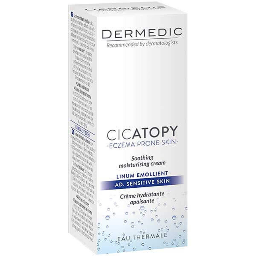 Dermedic Cicatopy, beruhigende Gesichtscreme, feuchtigkeitsspendend, trockene und atopische Haut, 50 ml