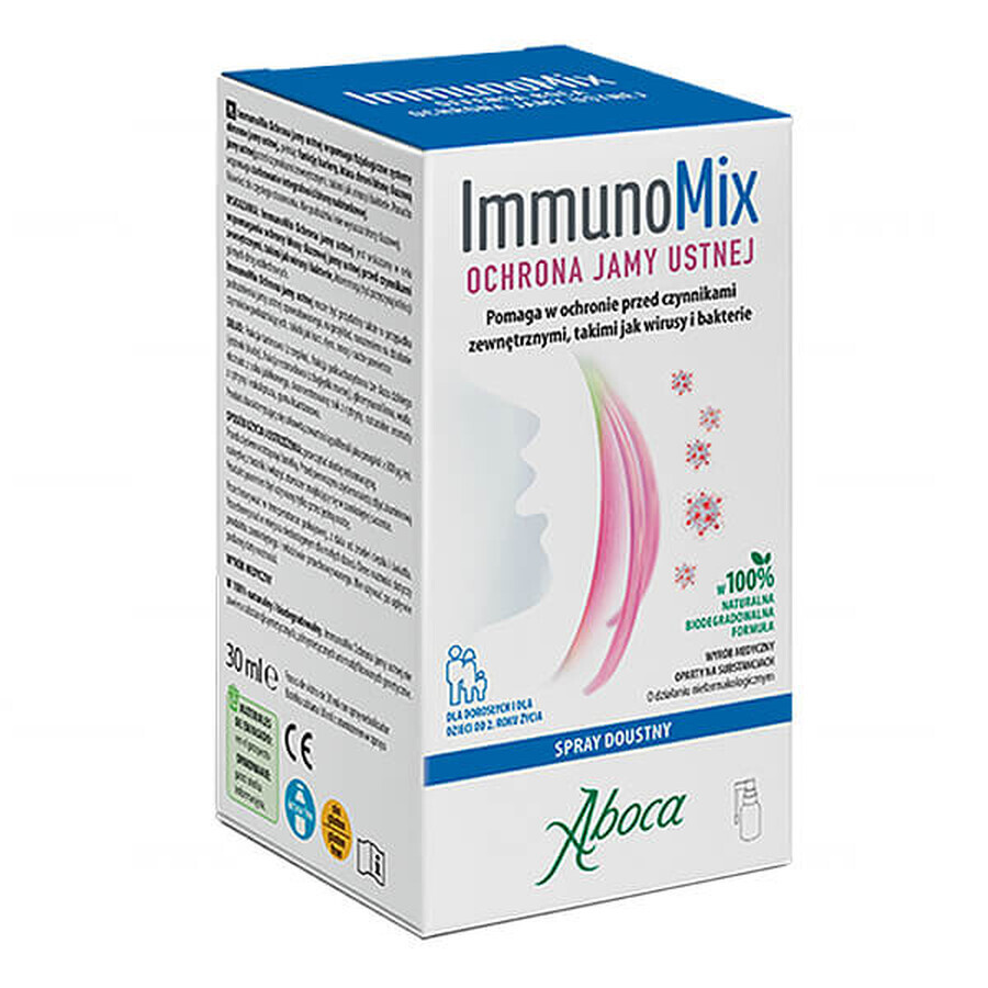 ImmunoMix Oral Protection, spray oral pour adultes et enfants à partir de 2 ans, 30 ml