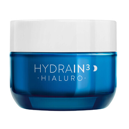 Dermedic Hydrain 3 Hialuro, crema notte, pelle secca, molto secca e disidratata, 50 ml