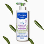 Mustela Bebe Enfant Linimento, emulsión limpiadora para la zona del pañal, desde el nacimiento, 750 ml