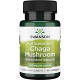 Swanson Volledig Spectrum Chaga Paddenstoel, 60 capsules