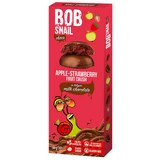 Bob Snail Choco Fruit snack in melkchocolade, appel, aardbei, 30 g