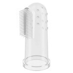 BabyOno, brosse à doigts pour les premières dents, silicone, 723/01, 1 pc