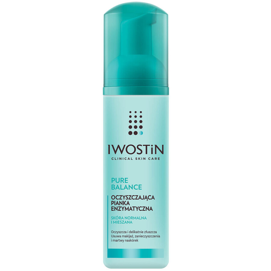 Iwostin Pure Balance, zuiverend enzymatisch schuim, 150 ml