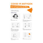 Diather Covid-19 Antigen, test d'antigène salivaire pour le virus SARS-CoV-2, 1 pièce