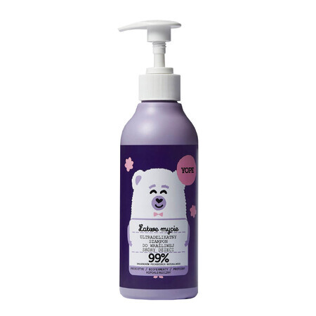 Yope Easy Wash, shampooing ultra-doux pour cuir chevelu sensible, pour les enfants de plus de 3 ans, 300 ml