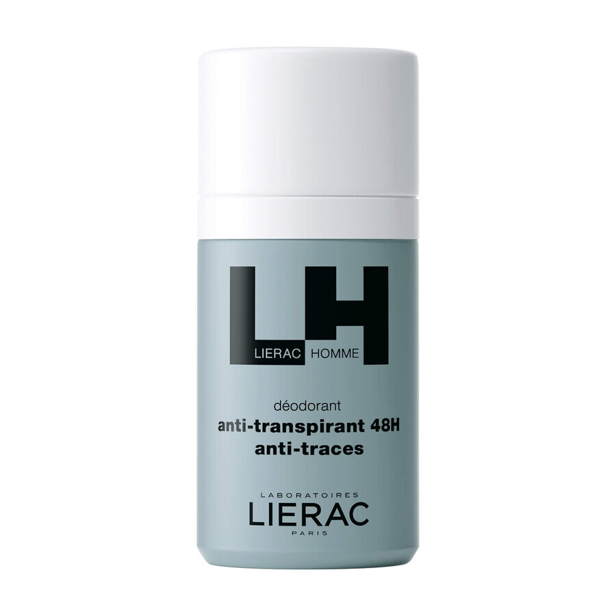 Lierac Homme, déodorant anti-transpirant 48h, 50 ml