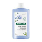 Klorane, shampooing à base de fibres de lin pour cheveux fins et ternes, 400 ml