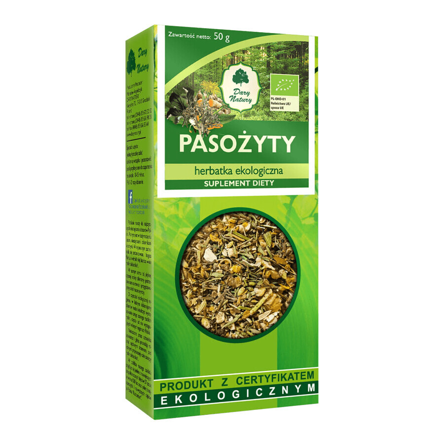 Dary Natury Parasites, thé biologique, 50 g