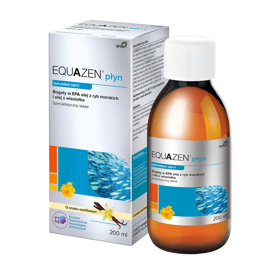 Equazen liquide, arôme vanille, 200 ml