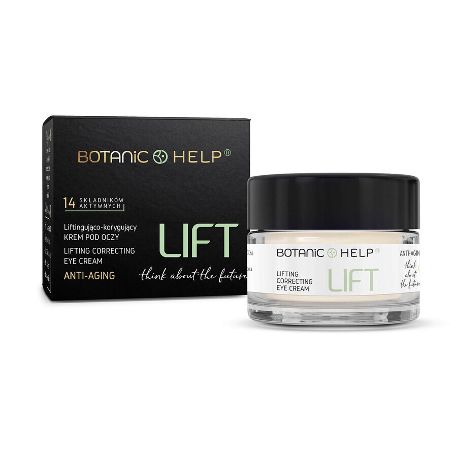 Botanic Help Lift, crema de ojos levantadora y correctora, 15 ml