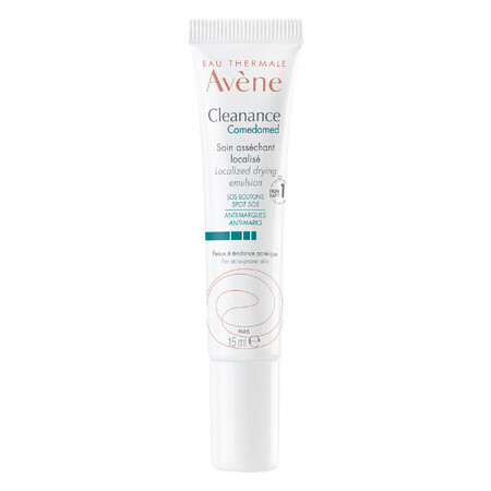 Avène Cleanance Comedomed, émulsion asséchante, peaux acnéiques, 15 ml