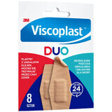 Viscoplast Duo, benda elastica, impermeabile, 8 pezzi