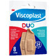 Viscoplast Duo, bandage &#233;lastique, imperm&#233;able, 8 pi&#232;ces