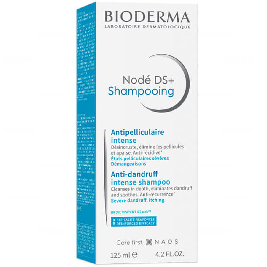 Bioderma Node DS+ Shampooing, champú anticaspa intensivo, 125 ml