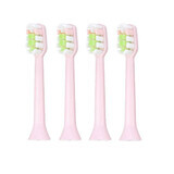 Vitammy, embouts de remplacement pour brosse à dents sonic Symphony, rose, 4 pièces