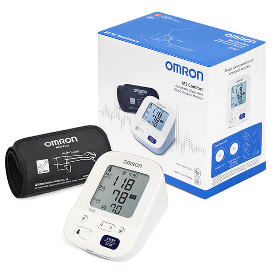 Omron M3 Comfort, tensiomètre automatique pour la partie supérieure du bras