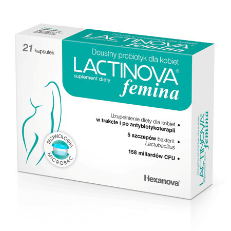 Lactinova femina, 21 gélules