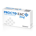 Procto-Zac Relief, suppositoires rectaux, 10 pièces