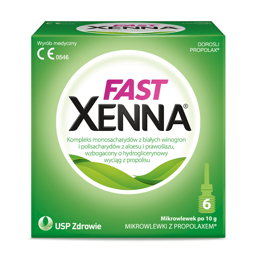 Xenna Fast, 10 g x 6 micro-infusions