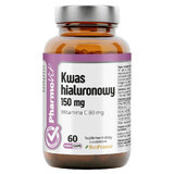 PharmoVit Acide hyaluronique 150 mg, 60 gélules végétales