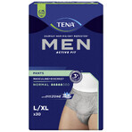 Tena Men Active Fit Pants, Absorbent Underpants for Men, Size L/XL, 95-130cm, Normal, 30 Pieces