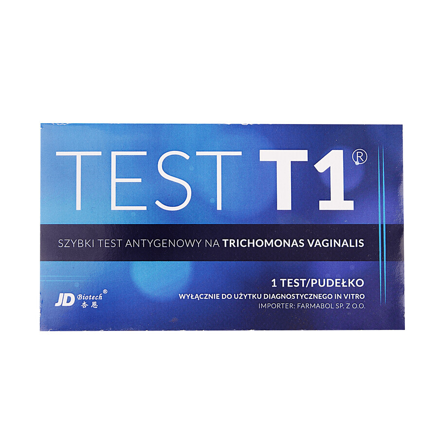 JD Biotech Test T1, Antigen-Schnelltest für Trichomonas vaginalis, 1 Stück