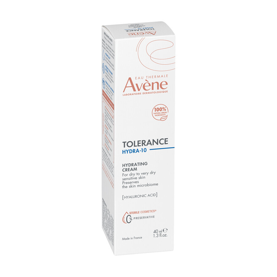 Avene Tolerance Hydra 10, crema idratante, 40 ml