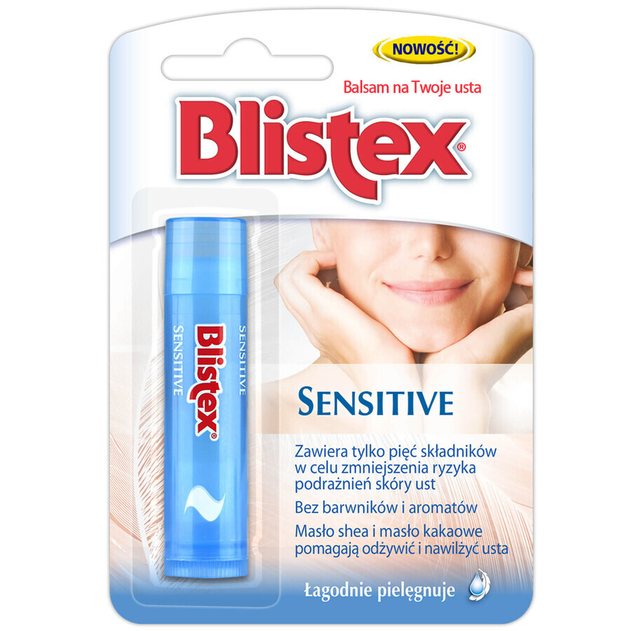 Blistex Sensitive, baume à lèvres, 4,25 g