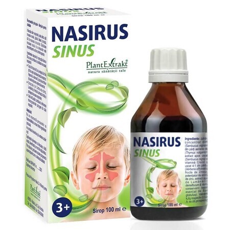 Nasirus sirop pour les sinus +3 ans, 100 ml, Plant Extrakt