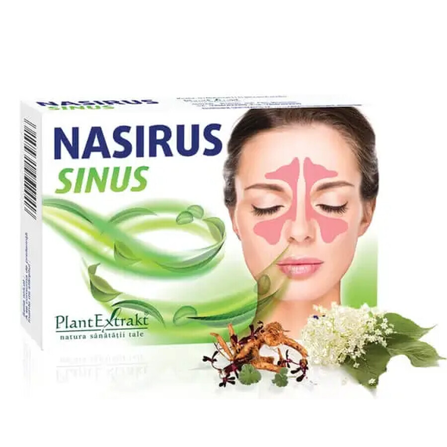 Nasirus Sinus, 30 gélules, Plant Extrakt