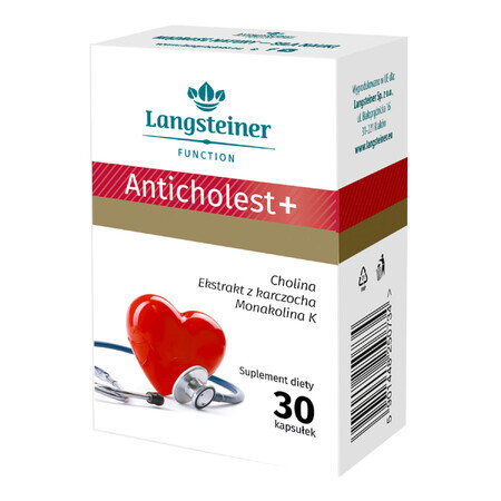 Langsteiner Anticholest+, 30 gélules