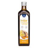 Oleofarm Jus de fruits du monde Gingembre avec curcuma et citron avec vitamine C, 490 ml