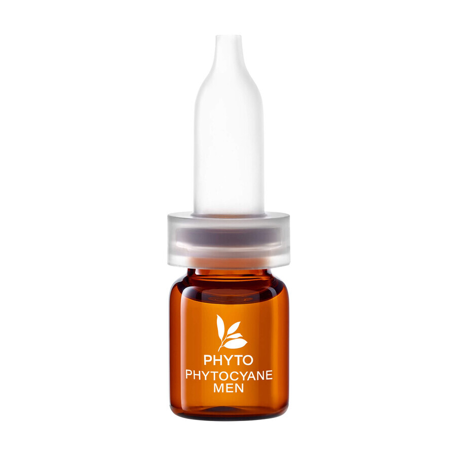 Phyto Phytocyane, traitement de la chute des cheveux pour hommes, ampoules, 12 unités