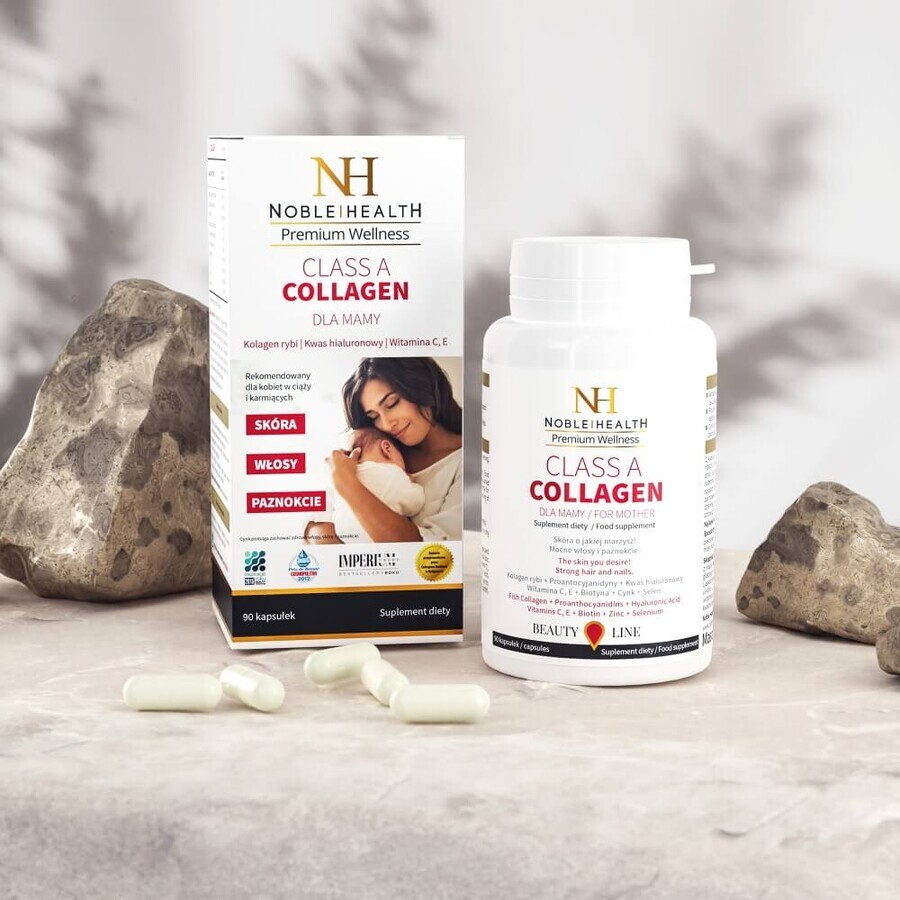 Noble Health Class A Collagen For Mum, 90 gélules