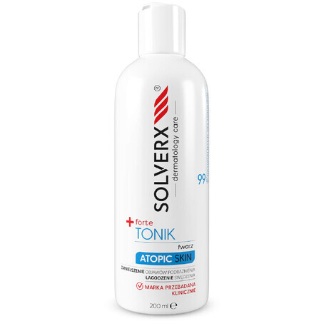 Solverx Atopic Skin Forte, tonique pour le visage, 200 ml