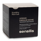 Sensilis Upgrade, night cream that strengthens and corrects wrinkles, 50 ml