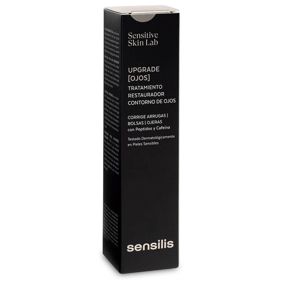 Sensilis Upgrade, crème réparatrice et liftante pour les yeux, 15 ml