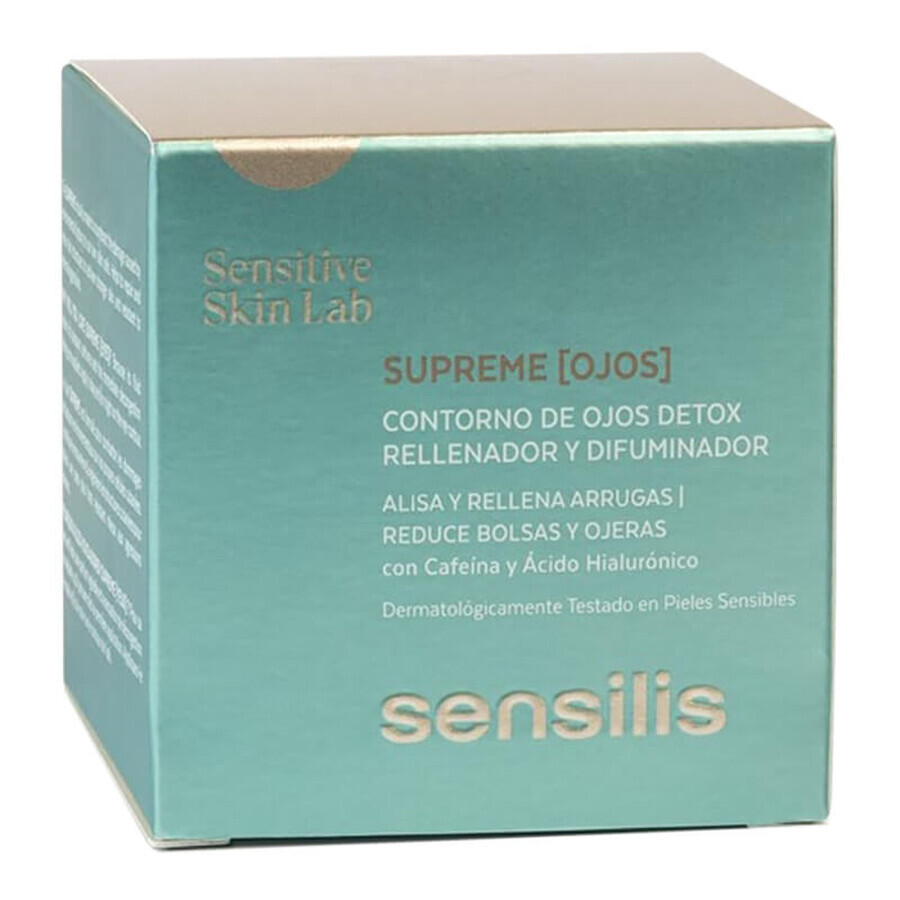 Sensilis Supreme, oogcrème, verhelderend en opvullende rimpels, 20 ml