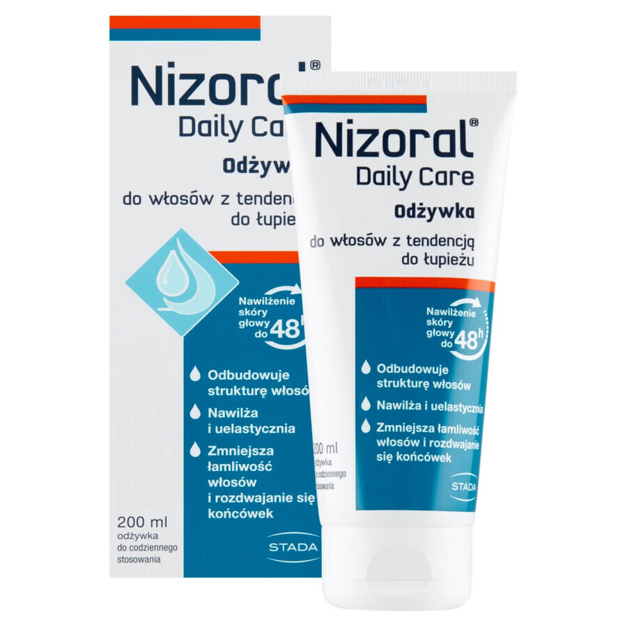 Nizoral Daily Care, après-shampooing pour cheveux à tendance pelliculaire, 200 ml