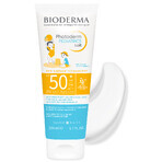 Bioderma Photoderm Pediatrics, lait protecteur pour enfants, SPF 50+, dès 1 an, 200 ml.