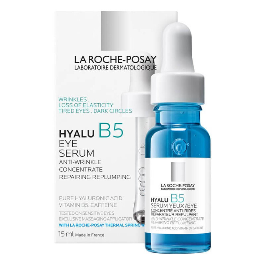 La Roche-Posay Hyalu B5, sérum anti-rides pour les yeux, 15 ml