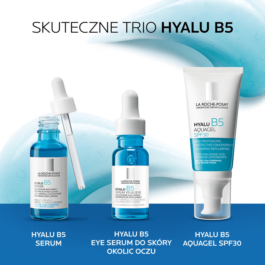 La Roche-Posay Hyalu B5 Aquagel, gel-crema protettivo contro il fotoinvecchiamento, SPF 30, 50 ml 