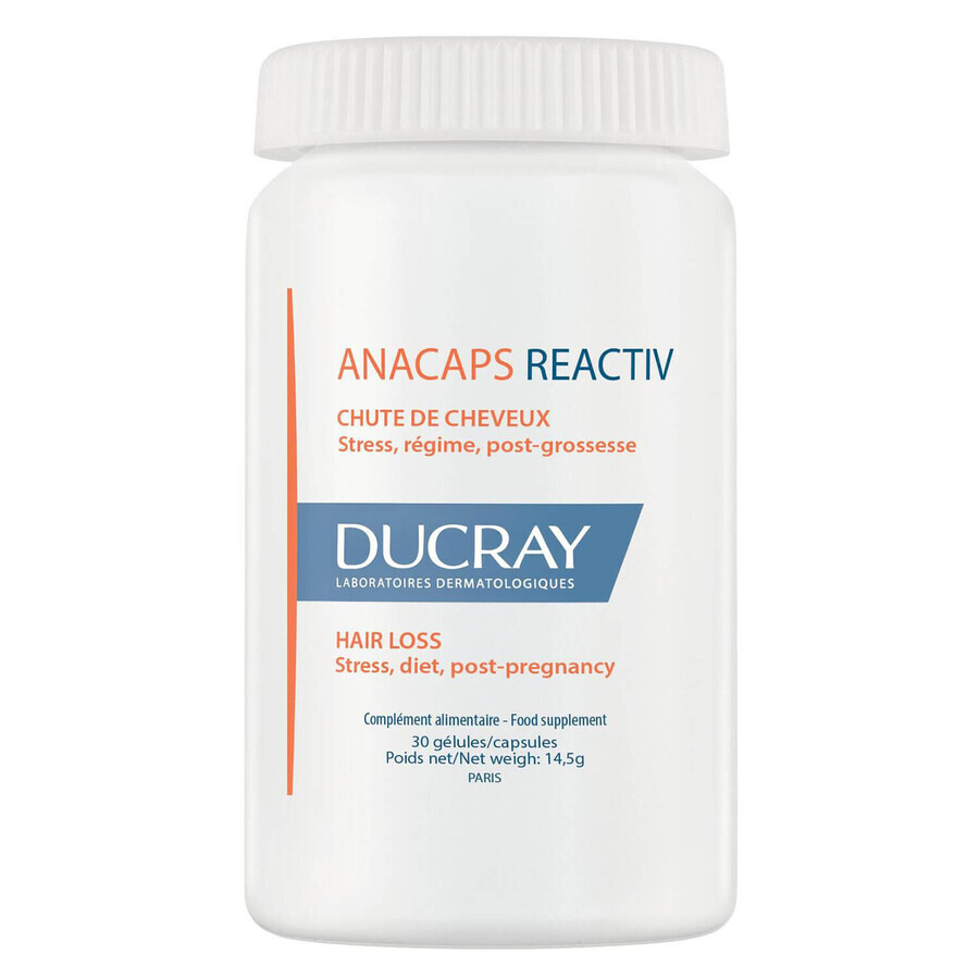 Ducray Anacaps Reactive set, 3 x 30 capsules